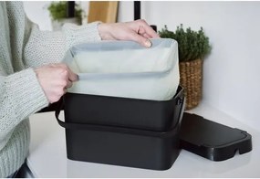 SmartStore Plastikowy kosz na odpady organiczne Collect, czarny, 5 l