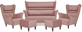 Zestaw wypoczynkowy sofa + 2 fotele Family Meble