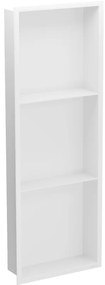 Mexen X-Wall-R półka wnękowa z kołnierzem i półką 90 x 30 cm, biała - 1920903010S