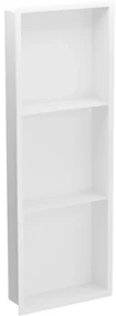 Mexen X-Wall-R półka wnękowa z kołnierzem i półką 90 x 30 cm, biała - 1920903010S