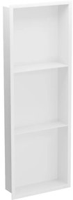Mexen X-Wall-R półka wnękowa z kołnierzem i półką 90 x 30 cm, biała - 1920903010S