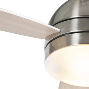 Stalowy wentylator sufitowy z pilotem - Rotar