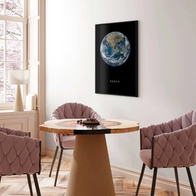 Plakat Ziemia 29,7x42 cm z ramą czarną bez marginesu ARTGEIST B