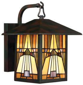 Elstead QZ-INGLENOOK2-M-Zewnętrzny kinkiet INGLENOOK 1xE27/60W/230V IP44