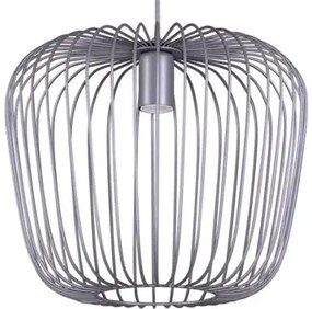 Szara loftowa lampa wisząca młodzieżowa - 5X S547 W2-E77