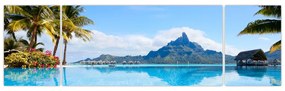 Obraz  - Bora-Bora, Polinezja Francuska (170x50 cm)