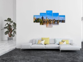 Obraz Mostu Karola (125x70 cm)