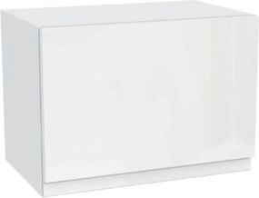 Zestaw Mebli Kuchennych MODERN 170 cm Biały Połysk/Dąb Nowoczesny