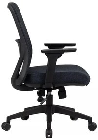 Fotel biurowy Q-744 czarny  SIGNAL