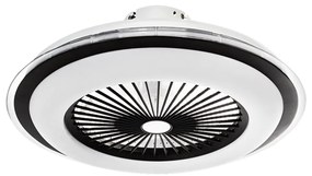 Lampowentylator ZEPHYR BLACK 48W LED+ PILOT