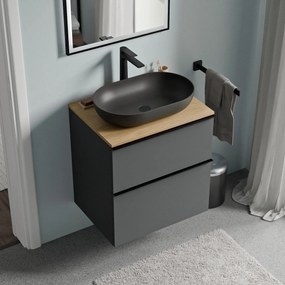 Meble łazienkowe szafka pod umywalkę nablatową LAVOA 60 cm