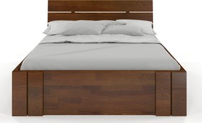 Łóżko sosnowe Visby Arhus High Drawers