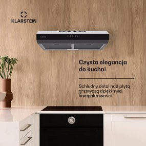 Klarstein Contempo 60 Okap wyciągowy podblatowy 60 cm