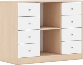 Szafka szkolna szuflady Blox BASE 110 index 2PP-3R-8SB