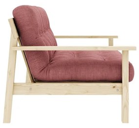 Różowa rozkładana sofa 218 cm Unwind – Karup Design