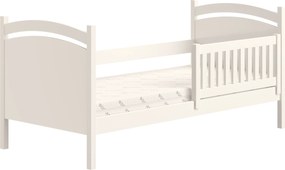 Łóżko dziecięce Amely 90x190 z tablicą suchościeralną - biały