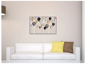 Żelazna dekoracja ścienna Mauro Ferretti Lex, 120x78,5 cm
