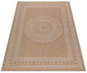 Dywan odpowiedni na zewnątrz w naturalnym kolorze 80x150 cm Dhaka – Ayyildiz Carpets