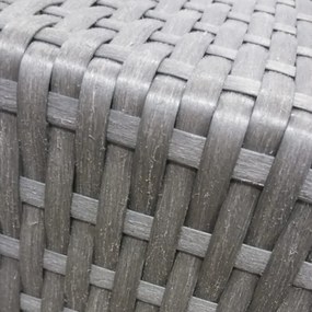 Szare leżanki ogrodowe ze stolikiem Successo