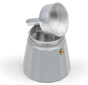 Szara metalowa kawiarka 400 ml Moshi – Leopold Vienna