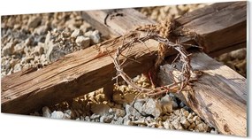Szklany Panel Krzyż, Skały i Ciernie