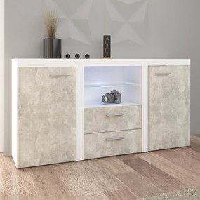 Komoda RITMO 156 cm do Salonu Sypialni Biały