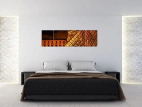 Obraz Luwru w Paryżu (170x50 cm)