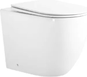 Mexen Lena miska wc stojąca Rimless Tornado z deską wolnoopadającą slim, duroplast, biała połysk - 3222T4000