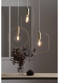 Lampa wisząca w kolorze złota Shape – Star Trading