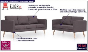 Komplet 2 sof wypoczynkowych Bailey - Milia