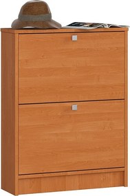 Szafka na buty AKORD Olcha 60 cm 2 drzwi kolor Olcha mat 2 półki 60x20x80 cm