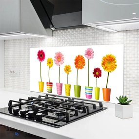 Panel Kuchenny Delikatność Kwiatów Ogrodowych