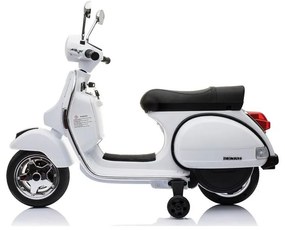 Skuter na akumulator vespa biały
