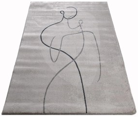 Dywan z wiskozy Alex impresja 100 cm x 140 cm