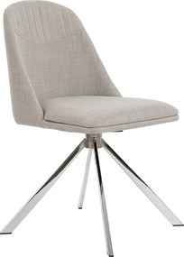 Szare krzesło obrotowe z tkaniny 4020 ANGEL CERDA