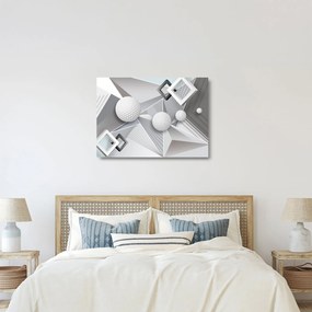 Geometryczny abstrakcyjny obraz (70x50 cm)
