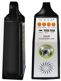 Lampa Solarna Kemp 5W 6500K, lampa kempingowa, do namiotu