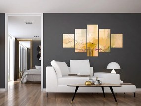 Obraz - Abstrakcja, obraz olejny (125x70 cm)