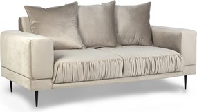 Tapicerowana sofa do salonu na wysokich nóżkach Velutto 2 os.