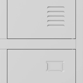 Szafka pracownicza BHP szara: BARTEK 2 Plus