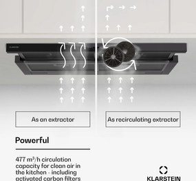 Klarstein Mariana Neo 90 Okap teleskopowy 90 cm