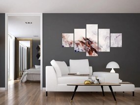 Obraz - Fioletowy marmur N⁰1 (125x70 cm)