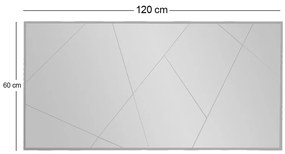 Lustro Eilish White 60 x 120 cm