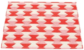 Czerwony dywan odpowiedni na zewnątrz 60x70 cm Dana Coral – Pappelina