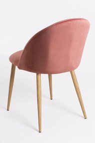 Zestaw 4 Krzese Vint Aksamitne