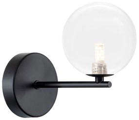 LAMPA ŚCIENNA KINKIET APP1160-1W  Czarny