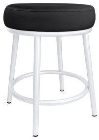 Taboret Ben noga metalowa biała MG19