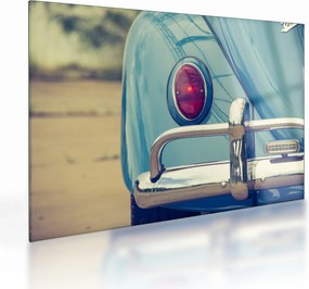 Obraz na szkle - turkusowy weteran (70x50 cm)