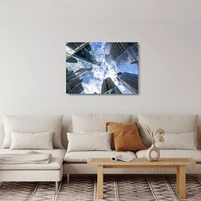 Obraz na szkle drapaczy chmur (70x50 cm)