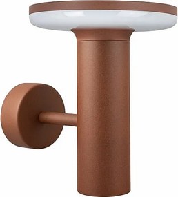 Kinkiet Mac Wall Base Corten - 12W LED CCT Switch 2700K/3200K/4000K, aluminiowy kinkiet - Beneito & Faure